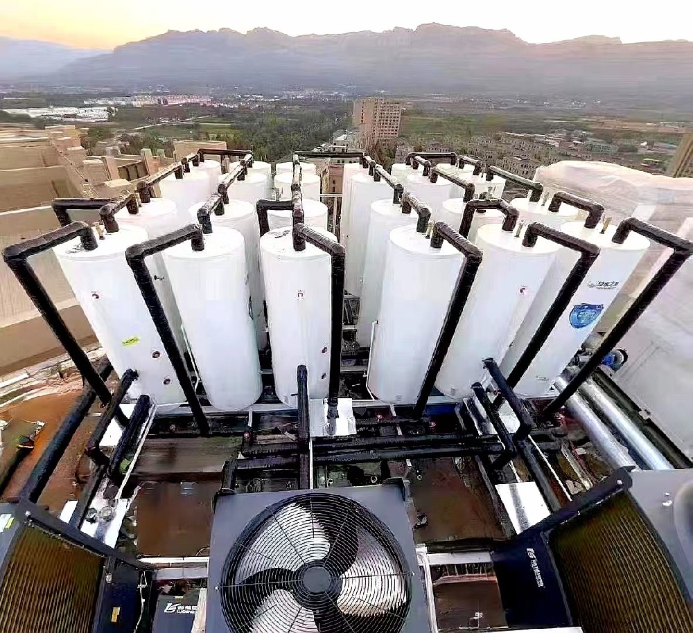 林州維也納國際酒店模塊承壓閉式熱水系統